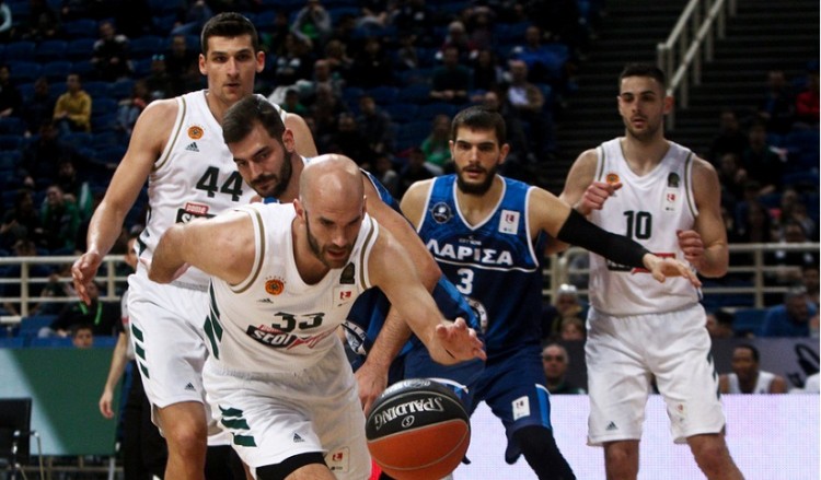 Basket League: Εύκολα ο Παναθηναϊκός τη Λάρισα, 14η σερί νίκη η ΑΕΚ