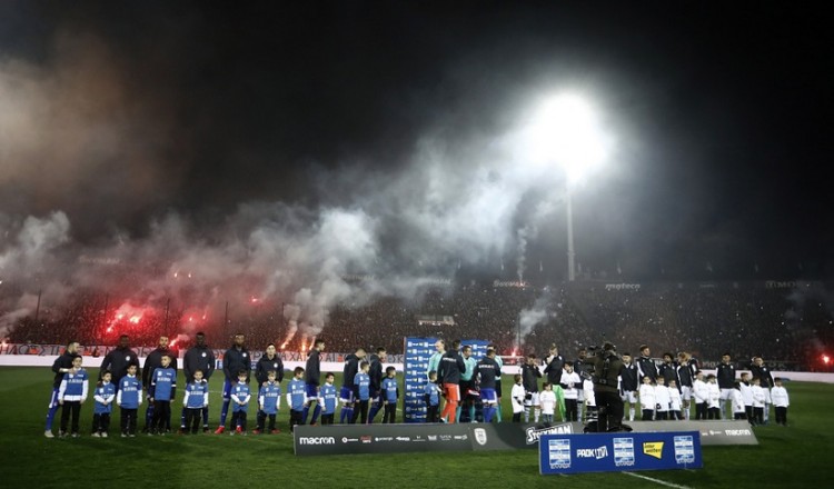 Super League: ΠΑΟΚ-Ολυμπιακός 0-1 στην Τούμπα (φωτο)