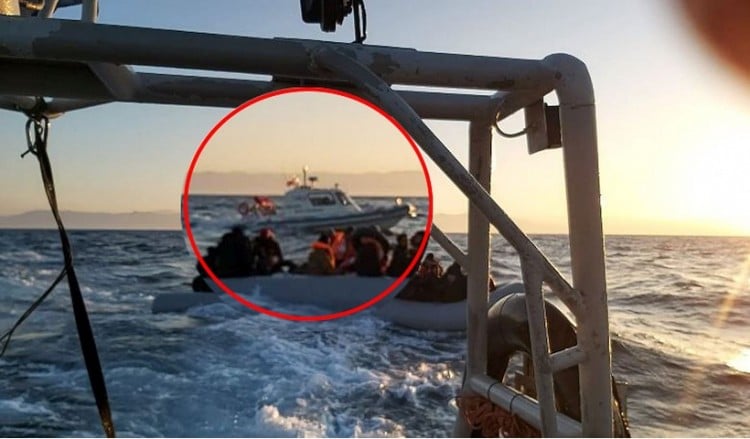 Βάρκες με αλλοδαπούς στο Αιγαίο συνοδεία τουρκικών ακταιωρών (βίντεο)