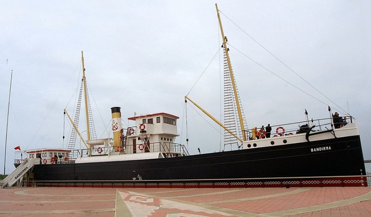Το πλοίο «Κύμη» που έγινε «Bandirma» και μετέφερε τον Μουσταφά Κεμάλ στη Σαμψούντα (φωτο)