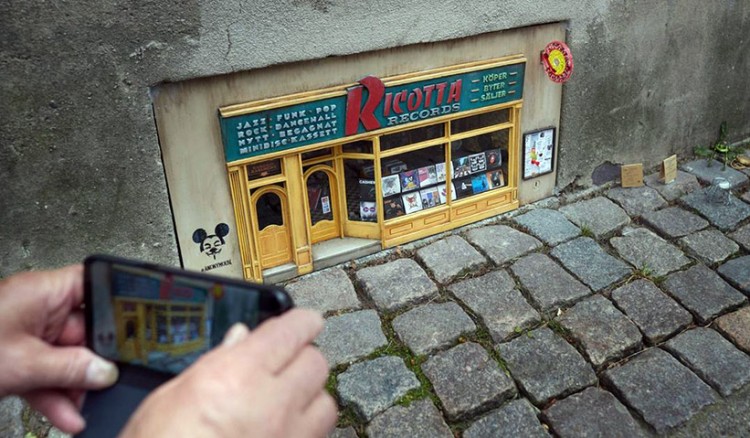 Ricotta Records, ένα «δισκοπωλείο» για ποντίκια στη Σουηδία (φωτο)