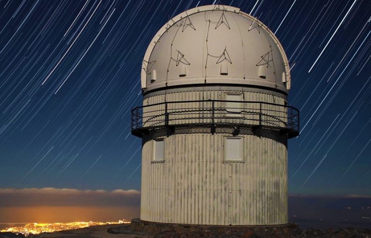 Άποψη του Αστεροσκοπείου Σκίνακα, στον Ψηλορείτη (φωτ.: skinakas.physics.uoc.gr)