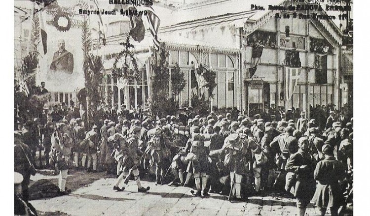 Έλληνες στρατιώτες στη Σμύρνη στις 15 Μαΐου 1919 (πηγή: en.wikipedia.org)