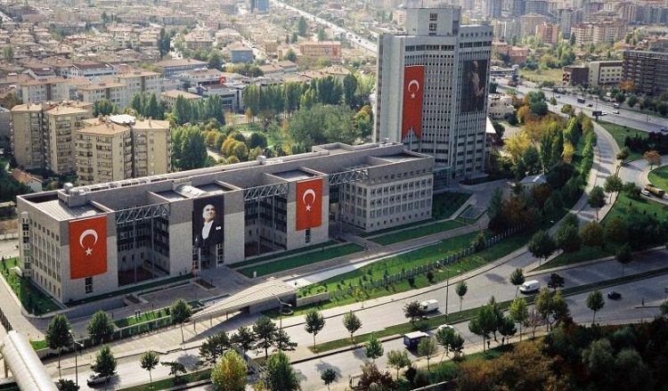 Το υπουργείο Εξωτερικών της Τουρκίας από ψηλά
