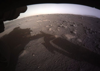 Φωτογραφία της επιφάνειας του Άρη από το ρόβερ Perseverance της NASA (φωτ.: NASA / JPL-Caltech)