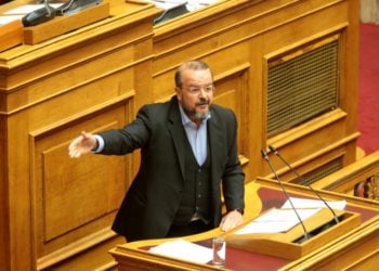 Ο βουλευτής του ΣΥΡΙΖΑ Αλέξης Τριανταφυλλίδης (φωτ.: ΑΠΕ-ΜΠΕ /Παντελής Σαΐτας)