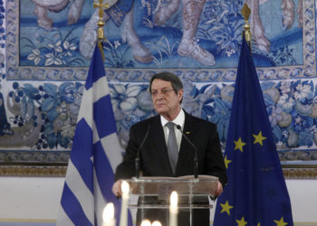 Ο Πρόεδρος της Κύπρου Νίκος Αναστασιάδης (φωτ.: ΑΠΕ-ΜΠΕ/ Αλέξανδρος Βλάχος)