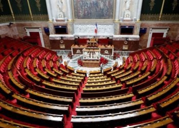 Άποψη της Γαλλικής Εθνοσυνέλευσης (φωτ.: EPA/Charles Platiau)