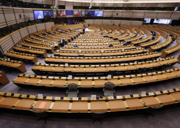 Το ευρωπαϊκό κοινοβούλιο (φωτ.: ΑΠΕ-ΜΠΕ/ EPA/ Olivier Hoslet)