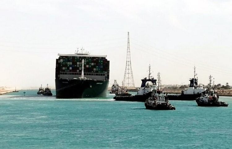 Η Διώρυγα του Σουέζ (φωτ.: ΑΠΕ-ΜΠΕ/ Suez Canal Authority)