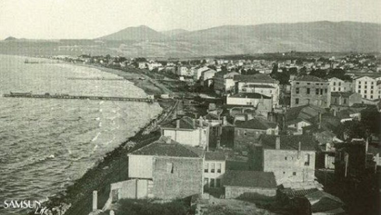 Η Αμισός στις αρχές του 20ού αι. (φωτ.: özel Samsun denizcilik)