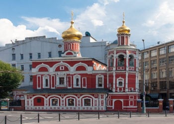 Ο Ιερός Ναός Αγίων Πάντων στη Μόσχα (φωτ.: Solundir)