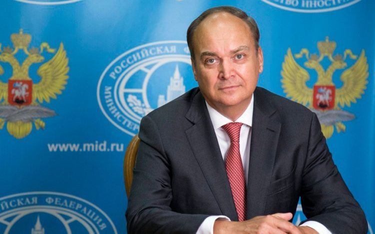 Ο Ρώσος πρεσβευτής στην Ουάσινγκτον Ανατόλι Αντόνοφ (φωτ.: rbc.ru)