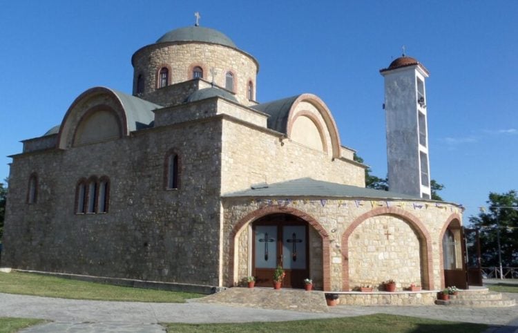 H Ιερά Μονή Αγίου Ιωάννη Προδρόμου και Βαπτιστού Βαζελώνος (φωτ.: kozani.gr)