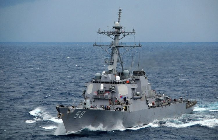 Το αντιτορπιλικό USS Laboon (φωτ.: U.S. Navy / Daniel Barker)