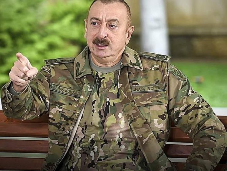 Ο Αζέρος πρόεδρος Ιλχάμ Αλίγιεφ (φωτ.:  https://zartonkmedia.com/)