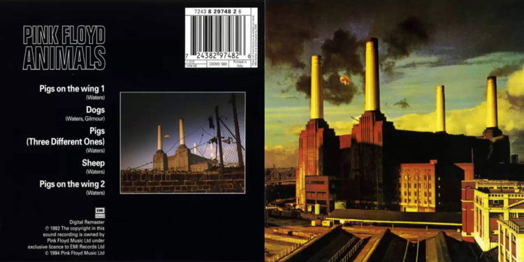 Στο εξώφυλλο του δίσκου «Animals» το εργοστάσιο ηλεκτροδότησης του Μπάτερσι στο Λονδίνο