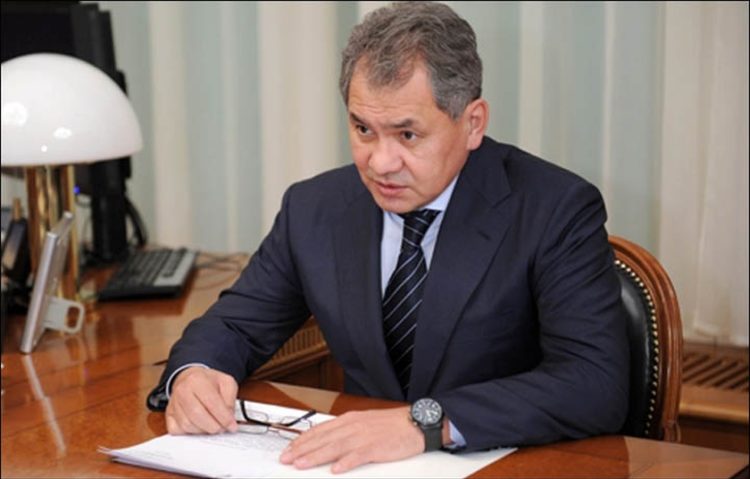 Ο Ρώσος υπουργός Άμυνας Σεργκέι Σοϊγκού (φωτ.: Serbia.com)