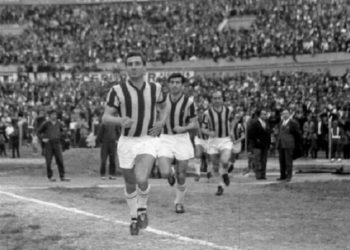 Ο Λεφτέρ, στο γήπεδο, το 1963