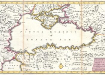 Χάρτης του Εύξεινου Πόντου (Ratelband, 1747)