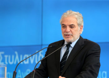Ο νέος υπουργός Χρήστος Στυλιανίδης (φωτ.: ΑΠΕ-ΜΠΕ/ Παντελής Σαίτας)