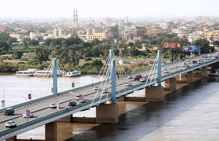 Άποψη του Χαρτούμ, της πρωτεύουσας του Σουδάν (φωτ.: EPA / STRINGER)