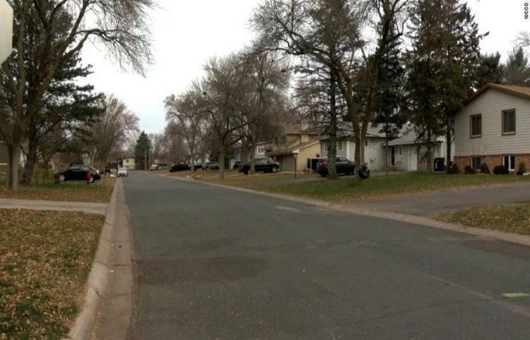 Η γειτονιά στην οποία σκοτώθηκε ο άτυχος 5χρονος (φωτ.: Twitter / CNN)