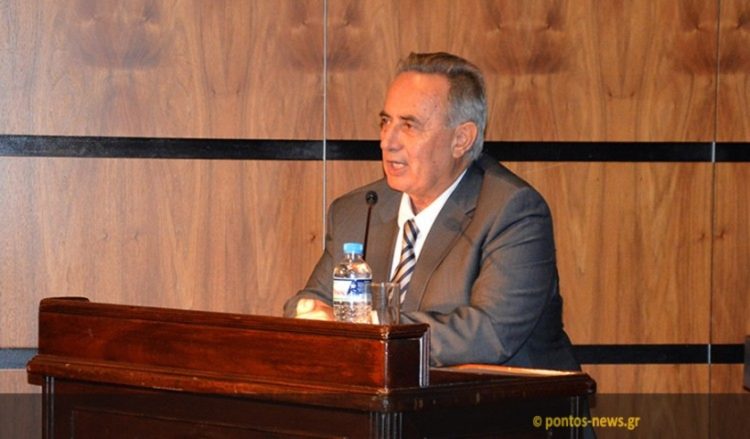 Ο ομότιμος καθηγητής Κωνσταντίνος Φωτιάδης (φωτ.: pontosnews.gr)