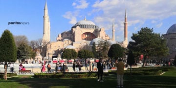 H Αγια-Σοφιά στην Κωνσταντινούπολη (φωτ.: Ερμιόνη Βλαχίδου)