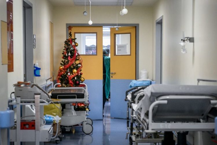 Εικόνα από το Γενικό Νοσοκομείο Αλεξάνδρα (φωτ.: EUROKINISSI/Τατιάνα Μπόλαρη)
