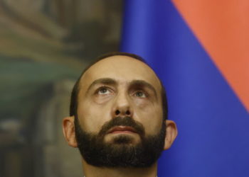 Ο ΥΠΕΞ της Αρμενίας (φωτ.:  EPA/ Maxim Shemetov/ Pool)