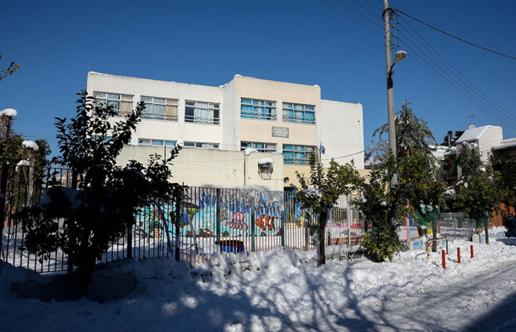 Σχολείο στην Αγία Παρασκευή (φωτ.: EUROKINISSI / Σωτήρης Δημητρόπουλος)