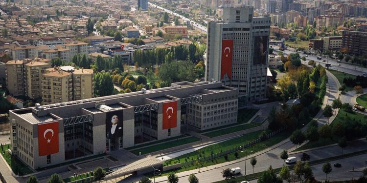 Το υπουργείο Εξωτερικών της Τουρκίας από ψηλά (πηγή: Facebook / Republic of Türkiye Ministry of Foreign Affairs)