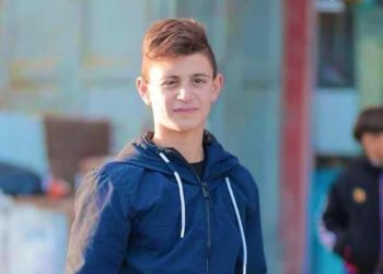 O 14χρονος που έχασε τη ζωή του απο ισραηλινά πυρά (φωτ.: Twitter)