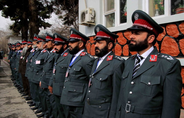 Αστυνομικοί του Αφγανιστάν (φωτ.: EPA/ Stringer)
