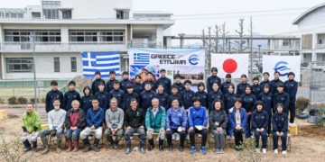 Ελαιόκηπο με το ελληνικό όνομα «Ειρήνη» αμετάφραστο δημιουργήσαν μαθητές στην Ιαπωνία