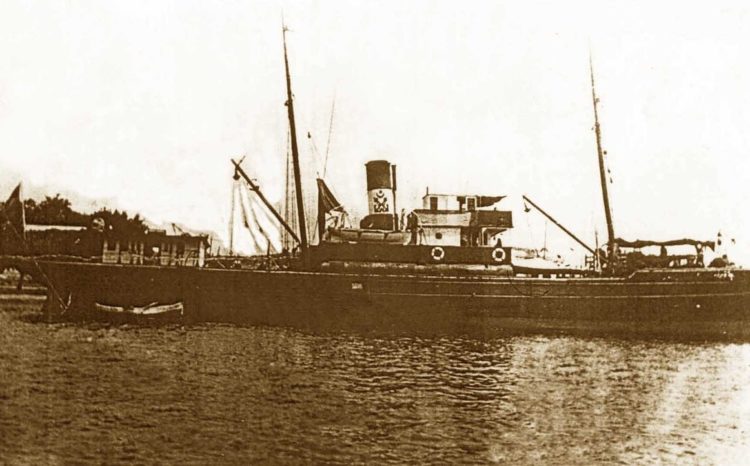 Παλαιότερη φωτογραφία του πλοίου «SS Bandirma» (φωτ.: haberturk.com)