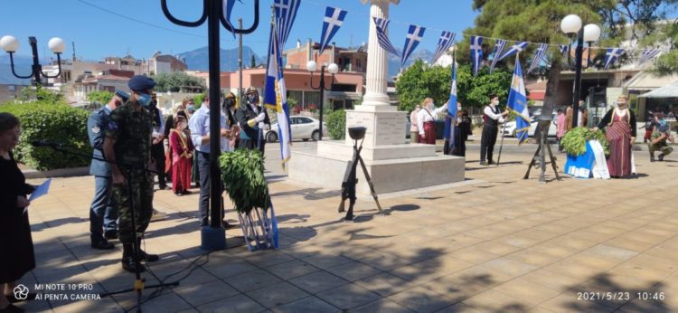 Στιγμιότυπο από την περυσινή, εκδήλωση μνήμης για την επέτειο του Ποντιακού Ελληνισμού (φωτ.: lamianow.gr/)