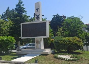 Το Μνημείο Γενοκτονίας Ποντιακού Ελληνισμού στο Ωραιόκαστρο (φωτ.: Δήμος Ωραιοκάστρου)