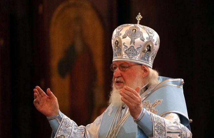 Ο Πατριάρχης Μόσχας Κύριλλος (φωτ. αρχείου: EPA / Maxim Shipenkov)