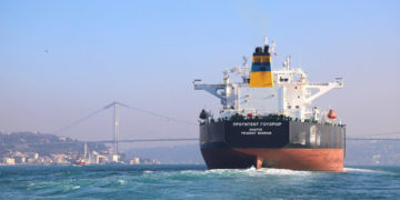 Tο «Prudent Warrior» της Polembros Shipping Limited στην Κωνσταντινούπολη (πηγή: MarineTraffic)