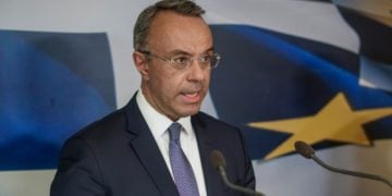 Ο υπουργός Οικονομικών Χρήστος Σταϊκούρας (φωτ.: Γιώργος Κονταρίνης/EUROKINISSI)