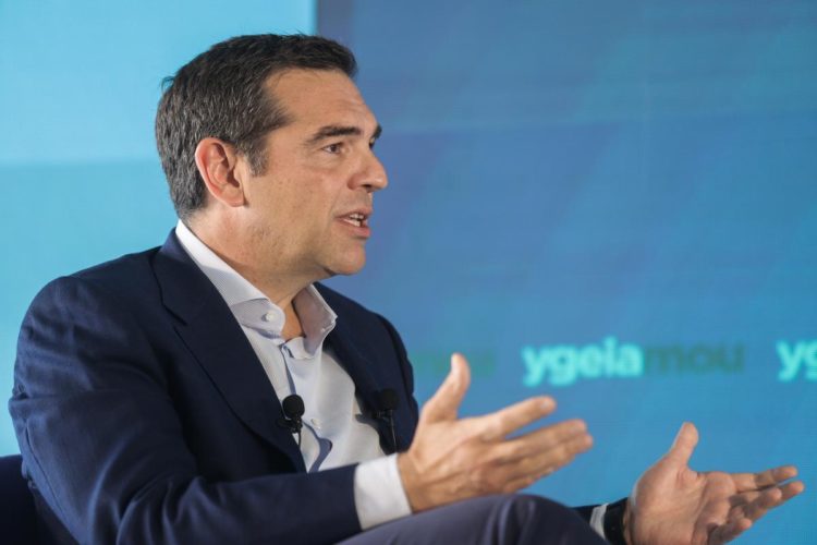 Ομιλία του προέδρου του ΣΥΡΙΖΑ - Προοδευτική Συμμαχία, Αλέξη Τσίπρα στο Συνέδριο που διοργανώνει το ygeiamou.gr με θέμα: "Το Σύστημα Υγείας στη Νέα Εποχή", Τρίτη 7 Ιουνίου 2022. Φωτ.: Βασίλης Ρεμπάπης/Eurokinissi)