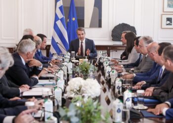Συνεδρίαση του υπουργικού συμβουλίου. Τρίτη 30 Αυγούστου 2022 (Φωτ.: Eurokinissi/Γιάννης Παναγόπουλος)