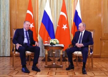 Συνάντηση Πούτιν-Ερντογάν στο Σότσι της Ρωσίας (φωτ. αρχείου: EPA / Vyacheslav Prokofyev / Sputnik)