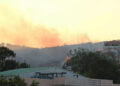 Η φωτιά που ξέσπασε στη Λαγκάδα Μυτιλήνης στις 10 Αυγούστου (φωτ.: stonisi.gr)