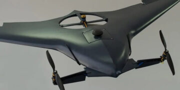 Ομοίωμα του πρώτου ελληνικού drone «Αρχύτας» (φωτ.: ΕΑΒ)