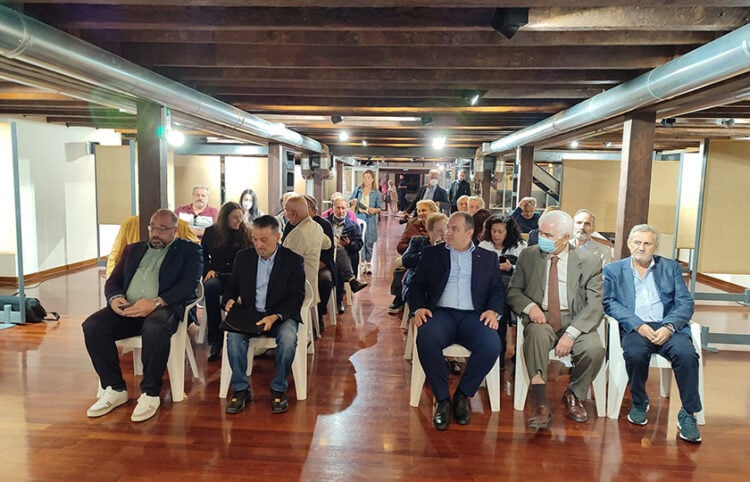 Στιγμιότυπο από την εναρκτήρια εκδήλωση της Συνάντησης Εκπαιδευτών Ποντιακής Διαλέκτου στο Κιλκίς (φωτ.: Facebook / Ioannis Lazaridis)