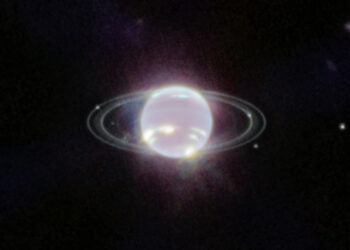 Ο Ποσειδώνας και οι δακτύλιοί του (πηγή: NASA / ESA / CSA / STScI)