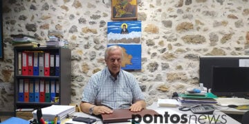 Ο δήμαρχος Καλυμνίων Δημήτρης Διακομιχάλης (φωτ.: Νίκος Χριστοφορίδης)